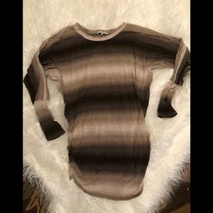 Stretchy striped top